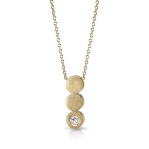 3 D.O.T diamond pendant