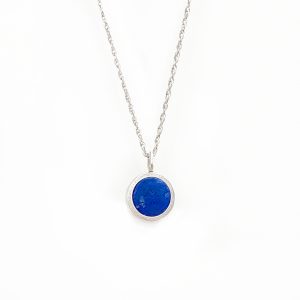 Small but perfect lapis lazuli DOT pendant